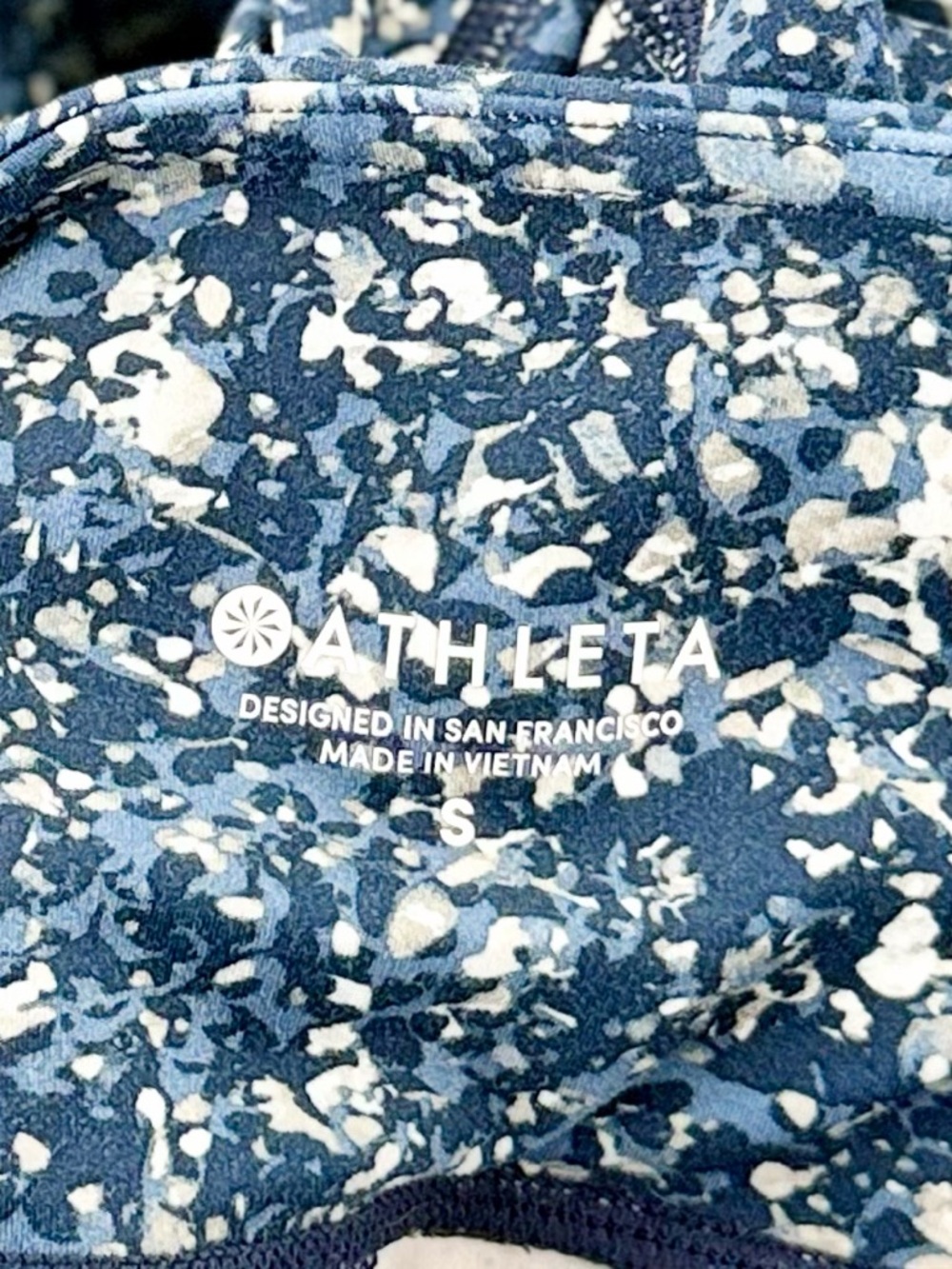 Athleta Leggings Small Blue High Rise Pocket Workout Yoga Pants Athleisure - Picture 6 of 9